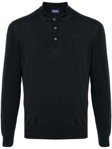 Drumohr Long Sleeves Polo Shirt - Drumohr - Modalova