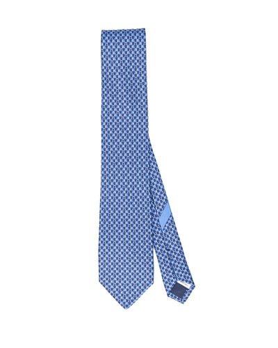 Salvatore Ferragamo Ties Blue - Ferragamo - Modalova