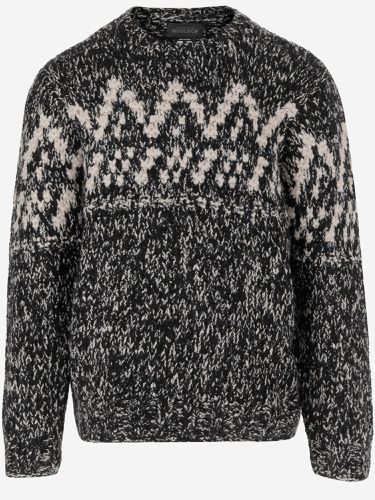 Geometric Pattern Wool Blend Sweater By Todd Snyder - Woolrich - Modalova