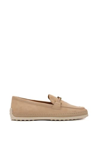Tod's t-ring Suede Loafers - Tod's - Modalova