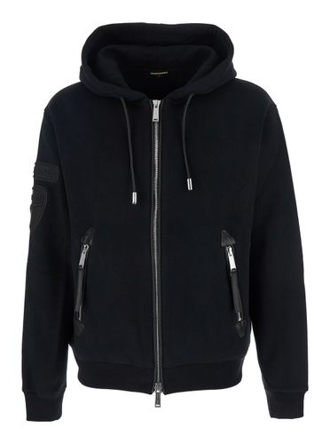 Ducati X D2 Sweatshirt With Drawstring Hood And Maxi Logo Lettering On The Rear In Cotton Man - Dsquared2 - Modalova