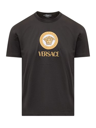 Versace Black Medusa T-shirt - Versace - Modalova