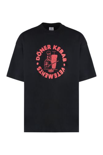 Doner Kebab Cotton T-shirt - VETEMENTS - Modalova