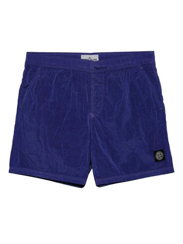 Compass-patch Swim Shorts - Stone Island - Modalova