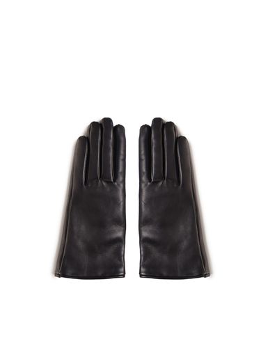 Cassandre Leather Gloves - Saint Laurent - Modalova