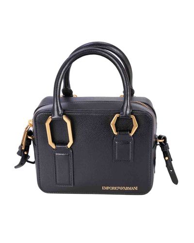 Emporio Armani Leather Bag - Emporio Armani - Modalova
