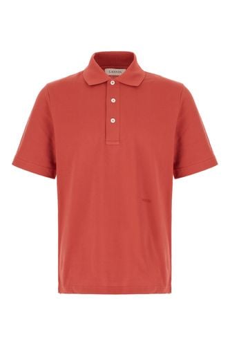 Lanvin Coral Piquet Polo Shirt - Lanvin - Modalova