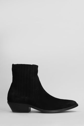 Texan Ankle Boots In Suede - Julie Dee - Modalova