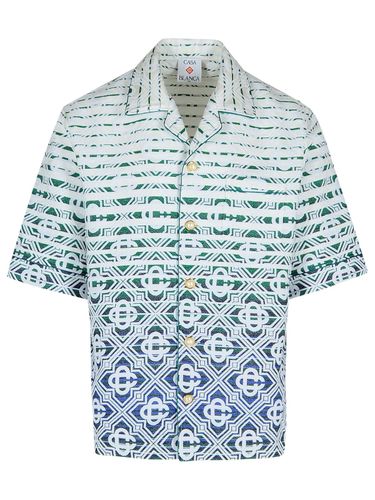 Casablanca White Cotton Blend Shirt - Casablanca - Modalova