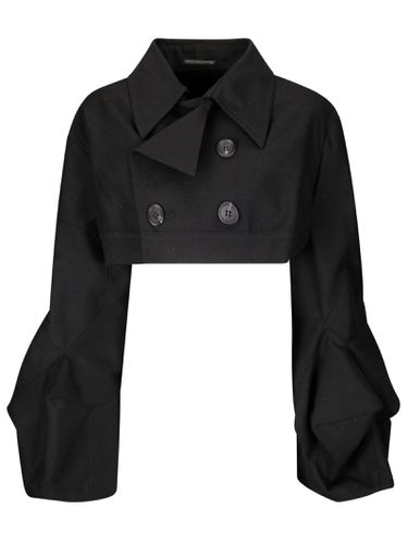 Box D Sleeves Double F Short Jacket - Yohji Yamamoto - Modalova