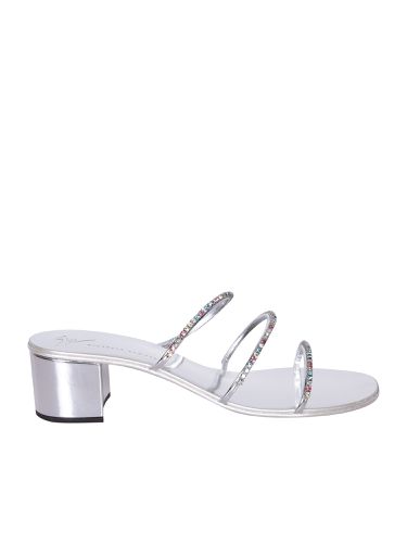 Dark Colorful White Sandals - Giuseppe Zanotti - Modalova