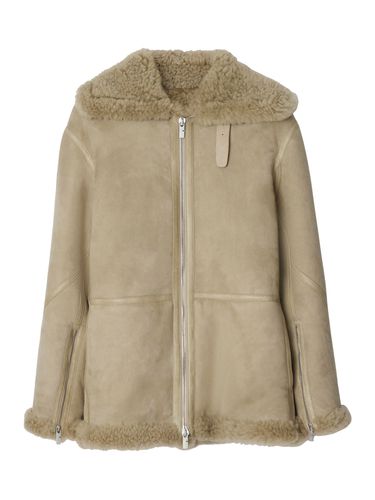 Burberry Shearling Jacket - Burberry - Modalova