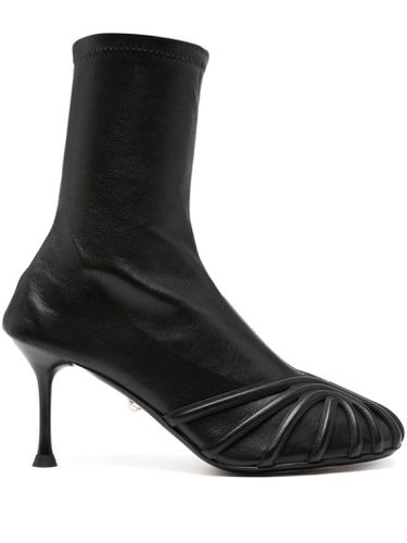 Calf Leather Ankle Boots - Alevì - Modalova