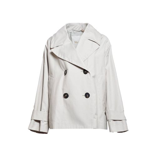 Double-breasted Long-sleevd Coat - Max Mara The Cube - Modalova