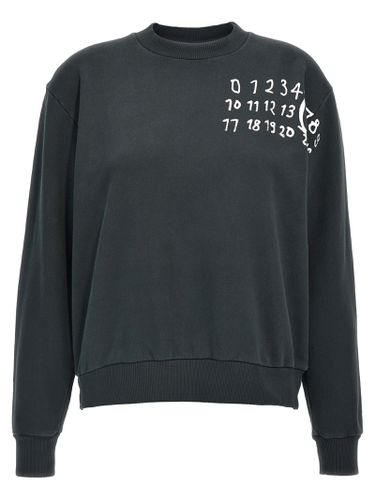 Logo Print Sweatshirt - MM6 Maison Margiela - Modalova