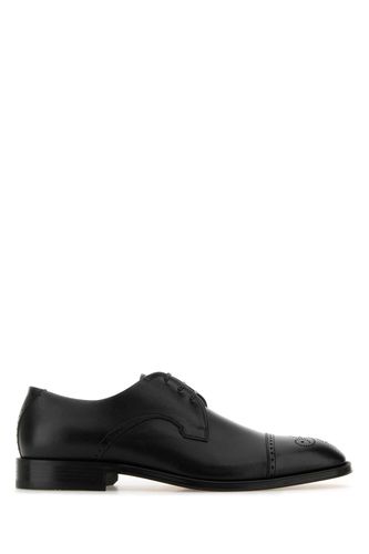 Black Leather Derrek Lace-up Shoes - Hugo Boss - Modalova