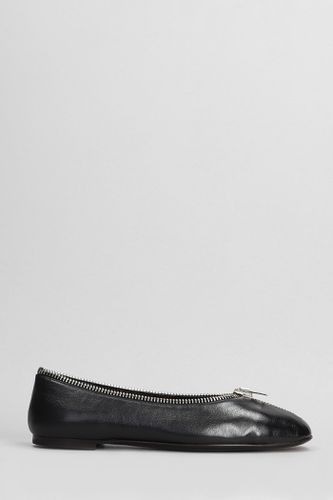 Oriane Ballet Flats In Leather - Giuseppe Zanotti - Modalova