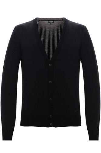 Emporio Armani Wool Cardigan - Emporio Armani - Modalova