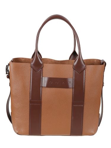 Hogan Logo Square Shopping Tote - Hogan - Modalova