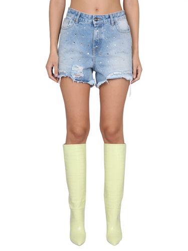 Barrow Short In Denim - Barrow - Modalova