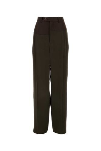 Brown Viscose Blend Wide-leg Pant - Magliano - Modalova