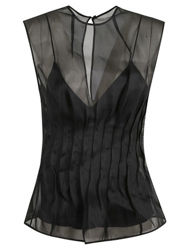 Khaite Pleated Sleeveless Blouse - Khaite - Modalova