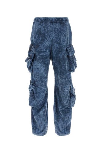 Diesel Printed Cotton Cargo Pant - Diesel - Modalova