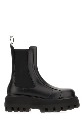 Leather Ankle Boots - Alexander McQueen - Modalova