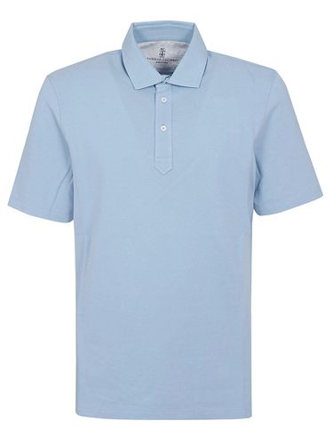 Short-sleeved Polo Shirt - Brunello Cucinelli - Modalova