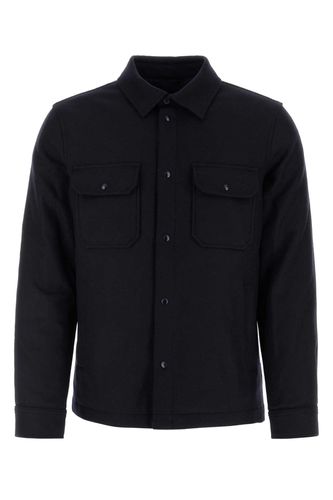 Woolrich Alaskan Blue Wool Shirt - Woolrich - Modalova