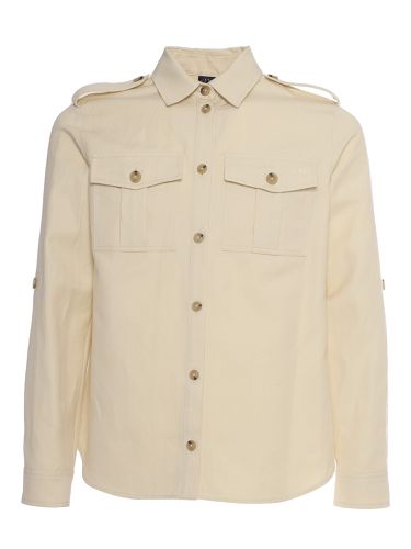 Fay Military Shirt - Fay - Modalova