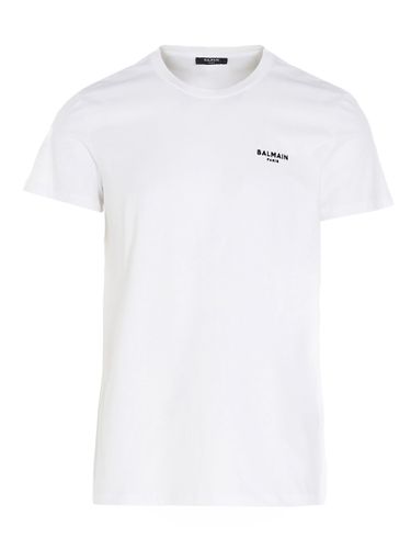 Balmain Cotton Crew-neck T-shirt - Balmain - Modalova