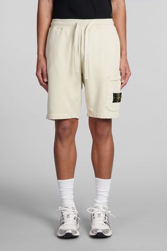 Stone Island Shorts In Green Cotton - Stone Island - Modalova