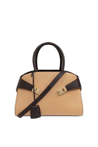 Small Hug Colour-block Tote Bag - Ferragamo - Modalova