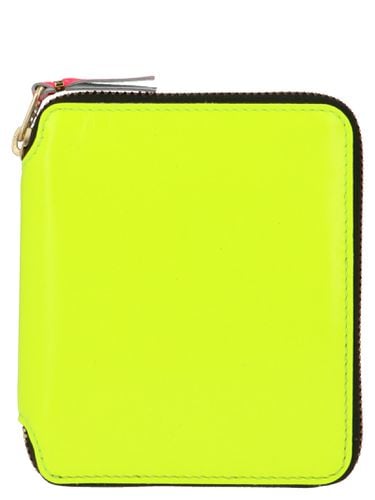 Fluo Leather Line Wallet - Comme des Garçons Wallet - Modalova