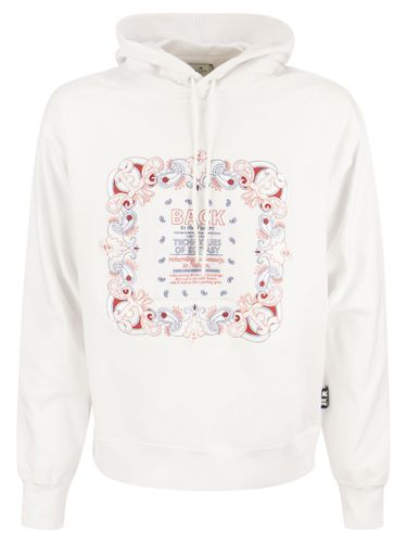 Cotton Sweatshirt With Bandana Inlay Print - Etro - Modalova