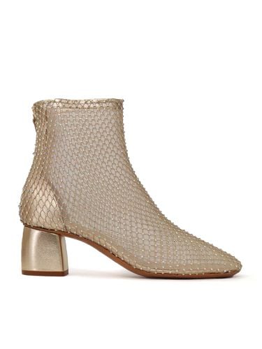 Forte_Forte Chic Rhinestone Mesh Boots - Forte Forte - Modalova