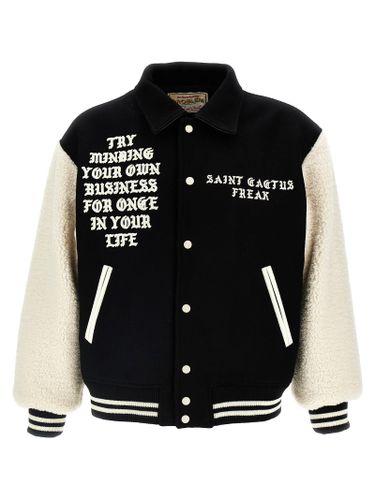 SAINT Mxxxxxx varsity Bomber Jacket - SAINT Mxxxxxx - Modalova