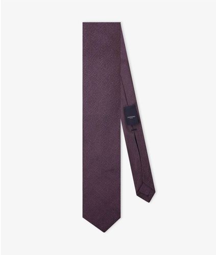 Larusmiani Grey Silk Tie Tie - Larusmiani - Modalova