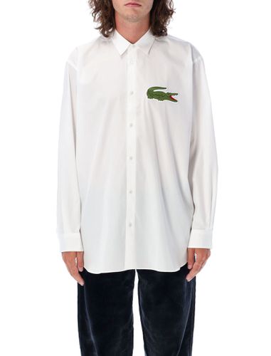 Big Croco Lacoste Shirt - Comme des Garçons Shirt - Modalova