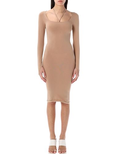 Sculpting Jersey Midi Dress - ANDREĀDAMO - Modalova