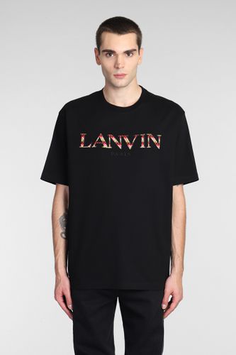 Lanvin T-shirt In Black Cotton - Lanvin - Modalova