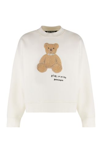 Cotton Crew-neck Sweatshirt - Palm Angels - Modalova