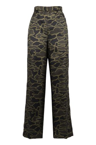 Aspesi Printed Silk Pants - Aspesi - Modalova