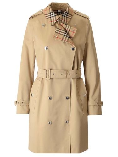 Burberry Gabardine Trench Coat - Burberry - Modalova