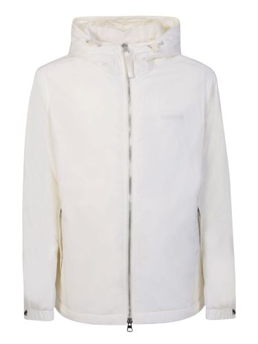 Burberry White Hooded Jacket - Burberry - Modalova