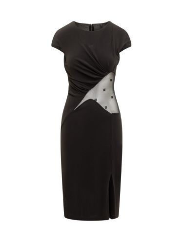 Givenchy 4g Crepe And Tulle Dress - Givenchy - Modalova