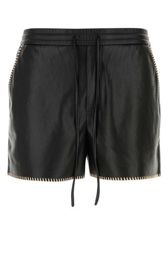 Synthetic Leather Amil Bermuda Shorts - Nanushka - Modalova