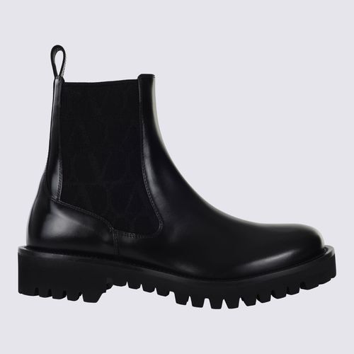Leather Boots - Valentino Garavani - Modalova