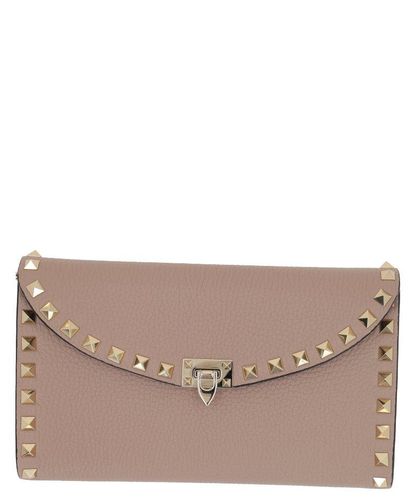 Garavani Rockstud Foldover Top Crossbody Bag - Valentino Garavani - Modalova